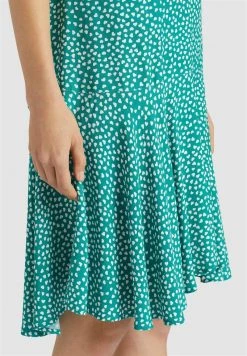Khujo Femme AVARU Robe De Jour Turquoise -khujo Soldes 221bfd9da19d4b48ae5f8e0f21ef189d