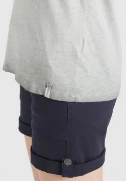 Khujo PERGOLA T Shirt Basique Grau Femme -khujo Soldes 2227a449fd0249899168ea07f77d720c