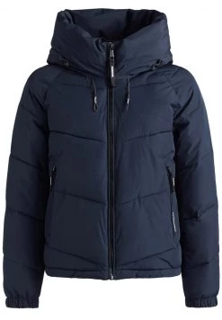Khujo Femme ESILA Veste D'hiver Dunkelblau -khujo Soldes 22816c1e94dc4a54907562466b5d41cd