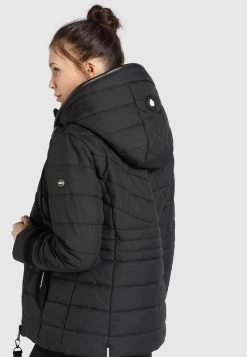 Khujo STRUCTURED Veste D'hiver Schwarz Femme -khujo Soldes 22bba1f9283b414e9b491e8d1731d396