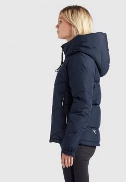 Khujo Femme ESILA Veste D'hiver Dunkelblau -khujo Soldes 231e694f65a64df3b239fb280bf37d27