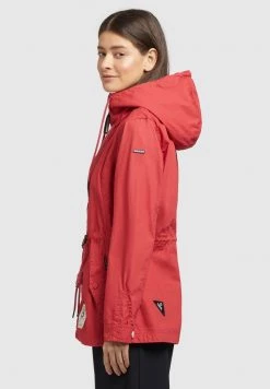 Khujo SESIA Parka Rot Femme -khujo Soldes 23621d2e0d0f4ea49370dfce91cf5986