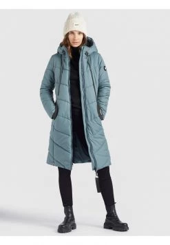 Khujo Femme ARIBAY Veste D'hiver Blaugrau -khujo Soldes 23bdb9e5237a4fcba1d6ffee1d61b60b