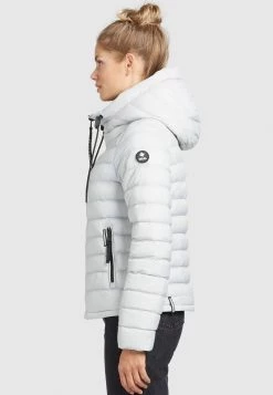 Khujo LOVINA2 SHINE Veste Légère Hellgrau Femme -khujo Soldes 23c3dc960cf14dc18ecd0d2e33ab5cac