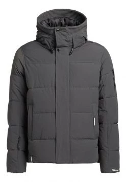 Khujo Homme BARAT Veste D'hiver Dunkelgrau -khujo Soldes 2433eee9c7f143ab9c3cc8576a0027d2