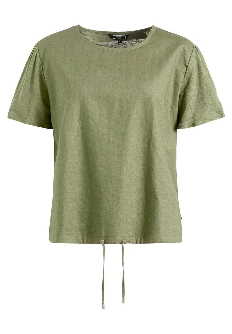 Khujo ALONNA T Shirt Imprimé Olive Femme 9 Khujo ALONNA T Shirt Imprimé Olive Femme – Image 7