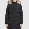 Khujo Femme LUBECK LONG Veste D'hiver Schwarz -khujo Soldes 24ef70986cc14f2681b17989869a58a8