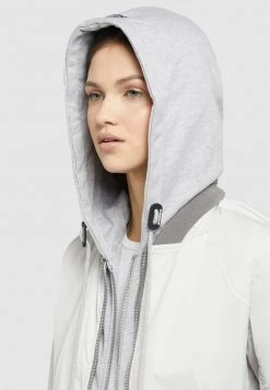 Khujo Femme PERSEE Veste Légère Hellgrau -khujo Soldes 253623901abf427d9b9ae258542552a1