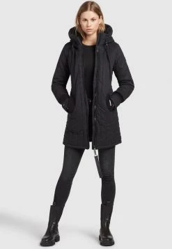 Khujo Femme JERRY PRIME Veste D'hiver Schwarz -khujo Soldes 2573d6bc14f646aeb69d80e36dac95d1