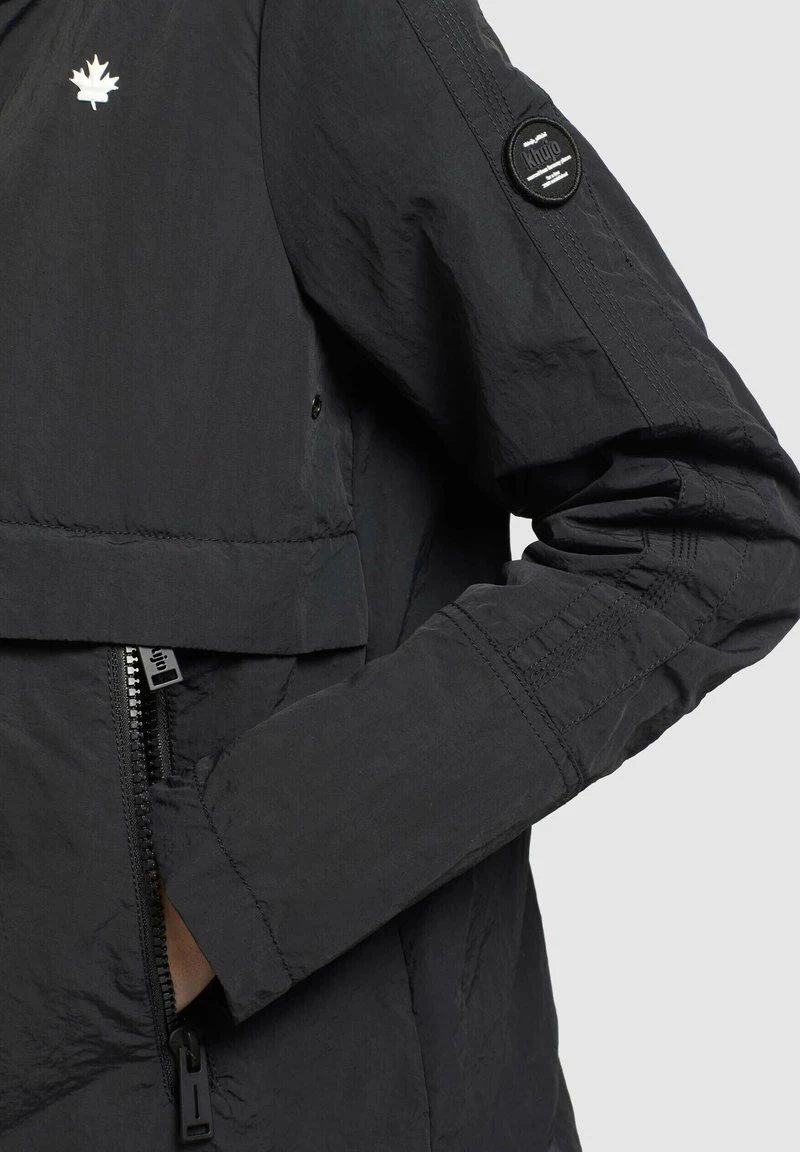Khujo ZAHIRA3 Veste Légère Schwarz Femme 7 Khujo ZAHIRA3 Veste Légère Schwarz Femme – Image 5