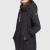 Khujo Femme ELVA STRUCTURED Veste D'hiver Schwarz -khujo Soldes 26fe137001684106bd5736bd84cab69e