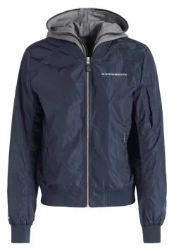 Khujo Femme LARIFA Blouson Bomber Dunkelblau -khujo Soldes 271a78ac428a4c3fb65bca187b6eba42