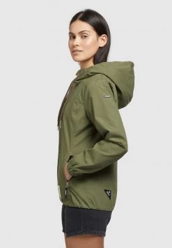 Khujo ROLAVA Veste Légère Oliv Femme -khujo Soldes 2792469188404e738a961ae12b3a054a