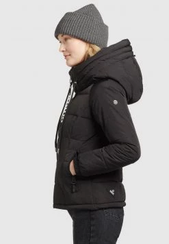 Khujo LILENA Veste D'hiver Schwarz Femme -khujo Soldes 2989a6ab90df42c1b3fa0dc68f765f16