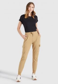 Khujo Femme STACI Pantalon De Survêtement Beige