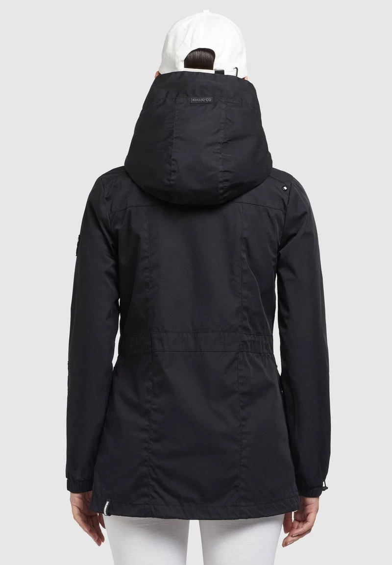 Khujo ELST Parka Schwarz Femme 5 Khujo ELST Parka Schwarz Femme – Image 3
