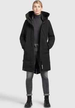 Khujo CHARLYN2 Veste D'hiver Schwarz Femme -khujo Soldes 2ca68b5cea5e4db68ce98c437da95943