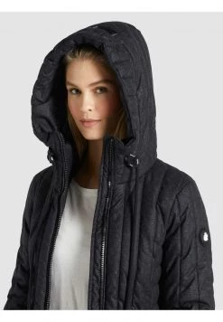 Khujo Femme JERRY PRIME5 SALTNPEPPER Veste D'hiver Schwarz Weiß Aop -khujo Soldes 2cbd11df91794d06bc4156bc2002bdde