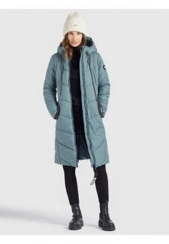 Khujo Femme ARIBAY Veste D'hiver Blaugrau -khujo Soldes 2cdd72caa8a6479fbd75a2c57a94ad07