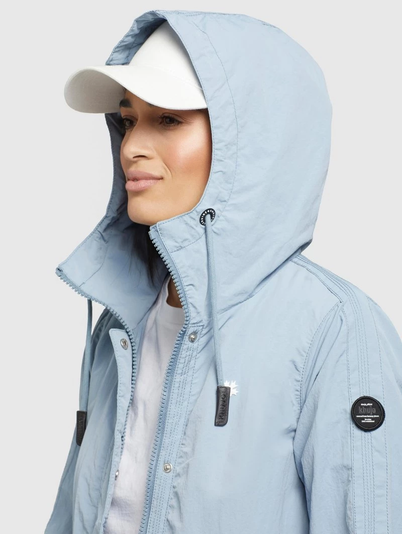 Khujo Femme GAMES Parka Hellblau 6 Khujo Femme GAMES Parka Hellblau – Image 4