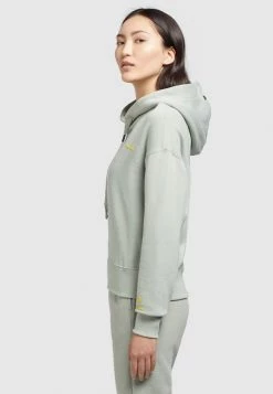 Khujo DALIA Sweat à Capuche Mintgrün Femme -khujo Soldes 2d23d7f6f03d4570a9af1f38f08066bb