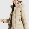 Khujo Femme GERDA MATT Veste D'hiver Beige