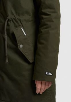 Khujo Femme CODISH Veste D'hiver Dunkelgrün -khujo Soldes 320a943b5a924d99bd4153071202d6f2