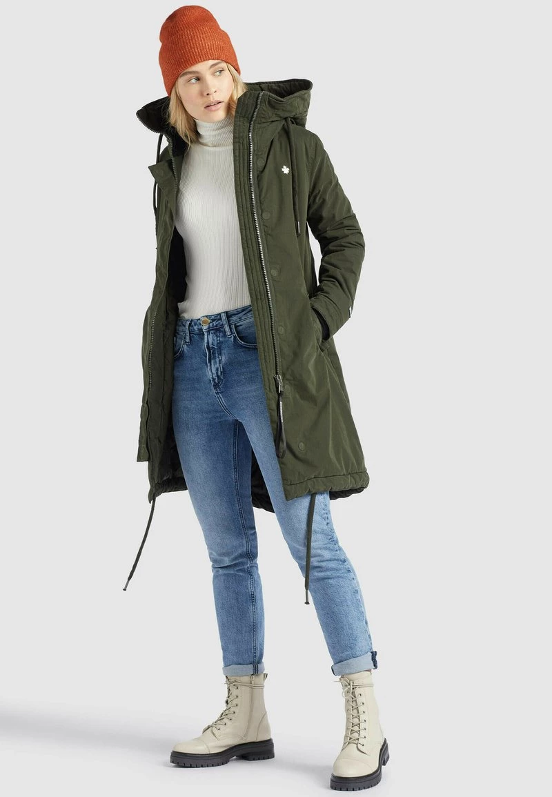 Khujo MARINA Veste D'hiver Dunkelgrün Femme 5 Khujo MARINA Veste D'hiver Dunkelgrün Femme – Image 3