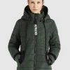 Khujo CORZ2 LIGHT Veste D'hiver Dunkelgrün Femme