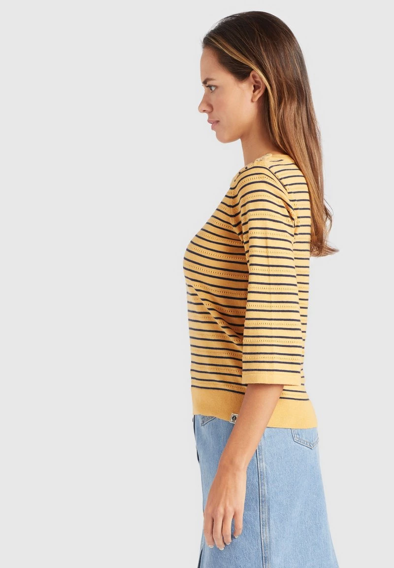 Khujo Femme RAISA Pullover Yellow 6 Khujo Femme RAISA Pullover Yellow – Image 4