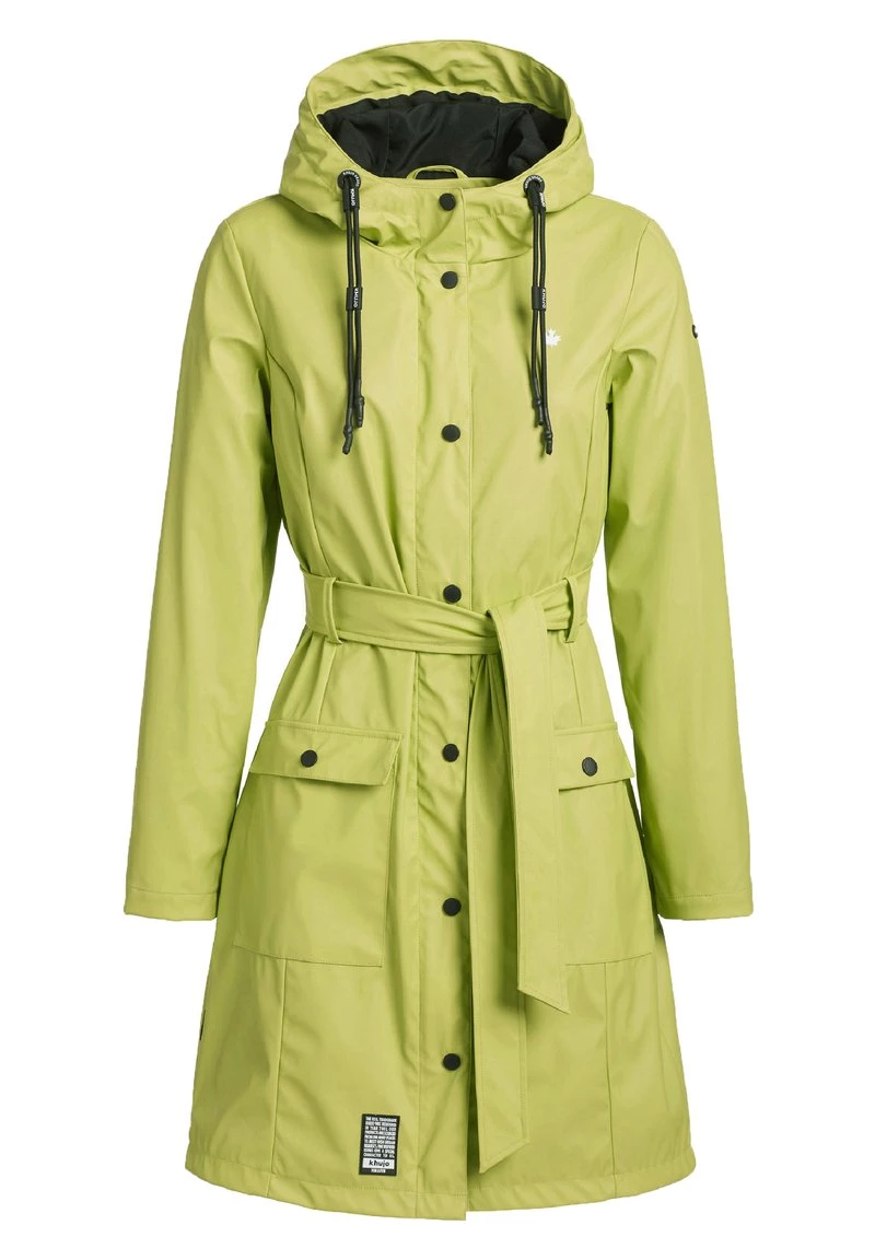 Khujo GLENNA Veste Imperméable Giftgrün Femme 8 Khujo GLENNA Veste Imperméable Giftgrün Femme – Image 6
