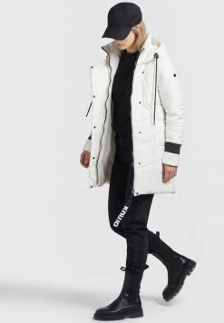 Khujo ELVA STRUCTURED Veste D'hiver Naturweiß Femme -khujo Soldes 363294e2002643fcb71b93ee78b68d71