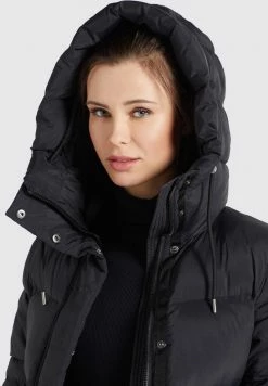Khujo Femme SELANIE Veste D'hiver Schwarz -khujo Soldes 36bbf1f903874e02be5b1d7290f04f45