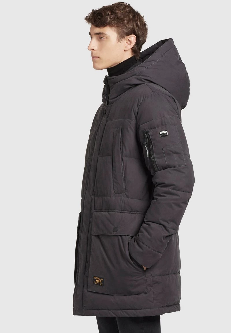 Khujo SHANCK Veste D'hiver Dunkelgrau Homme 7 Khujo SHANCK Veste D'hiver Dunkelgrau Homme – Image 5