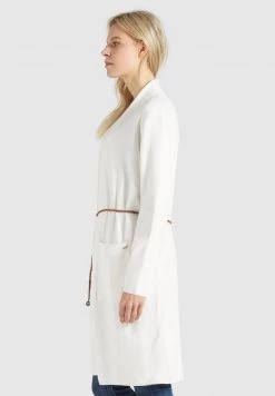 Khujo Femme PERKY WITH BELT Gilet Beige -khujo Soldes 37b6f20b09d849e7953a044e9661cd5b