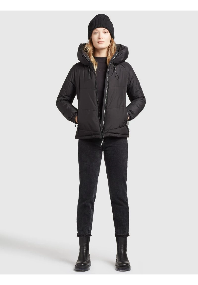 Khujo ESILA Veste D'hiver Schwarz Femme 4 Khujo ESILA Veste D'hiver Schwarz Femme – Image 2