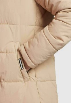 Khujo MANTEL JARVANA Veste D'hiver Beige Femme -khujo Soldes 382ebbac8bd74eaf83876b004c72b4de
