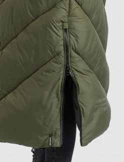 Khujo SYLVIA Veste D'hiver Khaki Femme -khujo Soldes 38b5c10f637b48e6800a2fb53e56aa85