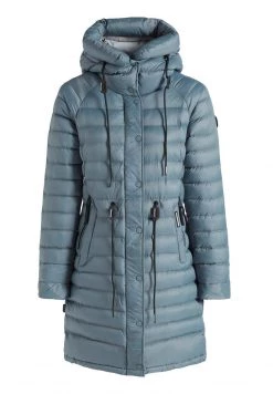 Khujo MANTEL NIANA SHINE Veste D'hiver Blaugrau Femme -khujo Soldes 39074367f6664f3bafeeda98440c9917