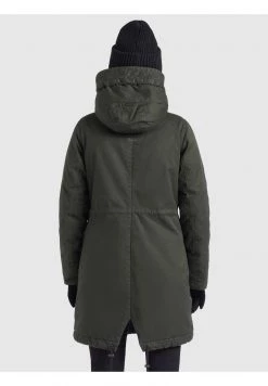 Khujo MANTEL XENIA Veste D'hiver Dunkelgrün Femme -khujo Soldes 39bd73041c41455aafc219c8cdc3cb6d