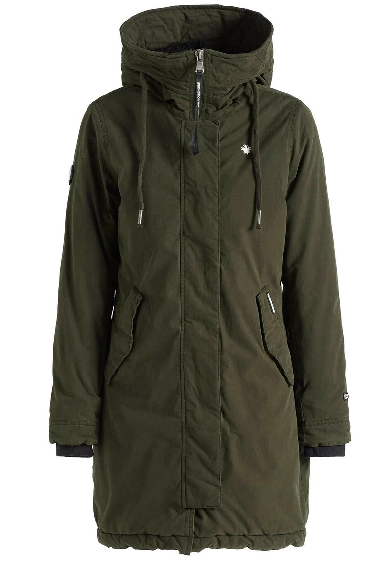 Khujo MARINA Veste D'hiver Dunkelgrün Femme 6 Khujo MARINA Veste D'hiver Dunkelgrün Femme – Image 4