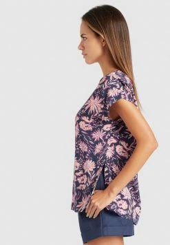 Khujo SAWYER Blouse Xc2 Blossom Sketch Floral Aop Femme -khujo Soldes 3c195461d89043019b584ed5a3109120