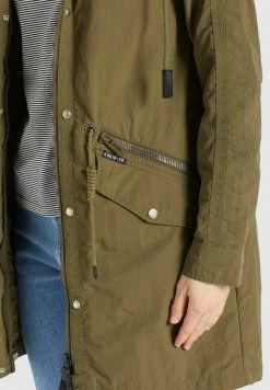 Khujo Femme NEPHELE Parka Khaki -khujo Soldes 3c4d231c81c84654bd66b0393e561d2b