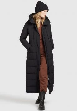Khujo SANDRA Veste D'hiver Schwarz Femme -khujo Soldes 3c9059ce512d48128c3943a1571152b4