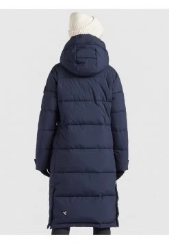 Khujo MANTEL DAKOTA Veste D'hiver Dunkelblau Femme -khujo Soldes 3d03dcf1591e427699f0df1a14efa963