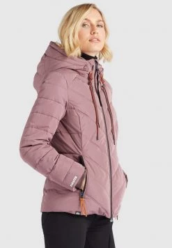Khujo EIJA Veste D'hiver Beige Rosa Femme -khujo Soldes 3d7f978bdb7a4505b1ed4640e3611d82