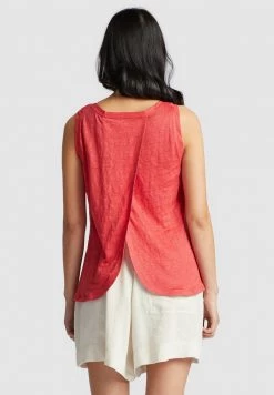 Khujo KEILANI Débardeur Red Femme -khujo Soldes 3db0a0f5239e4f89aa8270521913871d