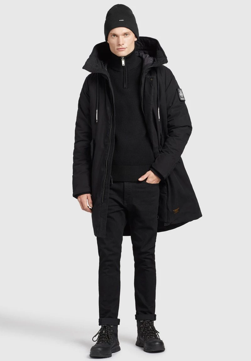 Khujo HOLDER Veste D'hiver Schwarz Homme 4 Khujo HOLDER Veste D'hiver Schwarz Homme – Image 2