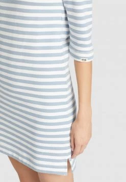 Khujo Femme ROYA Robe Pull Light Blue -khujo Soldes 3f0006c68a6b4f569c43d23b7bf7a844