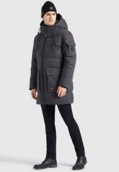 Khujo Homme RIDLEY2 Veste D'hiver Dunkelgrau -khujo Soldes 3f3a0f1cc19b4c3c8120333beb51844c